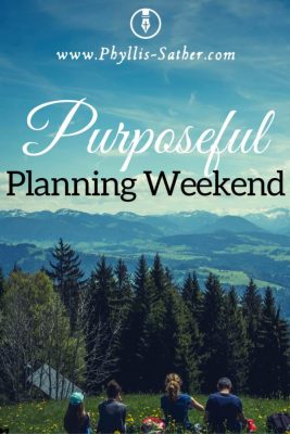 Tomorrow our family will begin our annual planning weekend, so I thought I would put out a request for prayer.