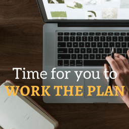 We finished our annual planning time on Wednesday and now it’s time to work the plan. Planning without execution is a futile waste of time.