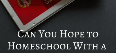 For years we had been praying about and planning on homeschooling our children. We knew several families with children older than ours who were homeschooling and we liked what we saw happening in them.