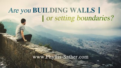 Building walls or setting boundaries