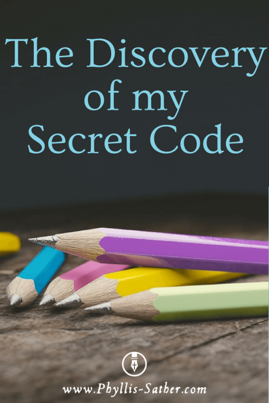 The Discovery of my Secret Code