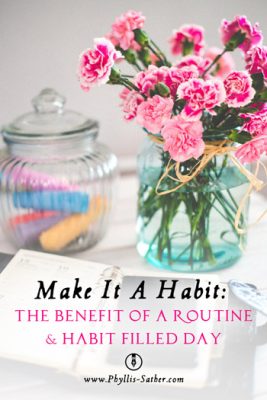 The benefit of routines