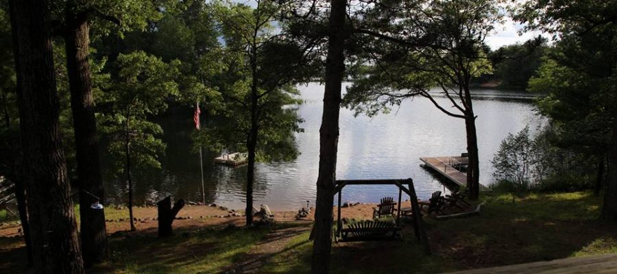 View of North Sand Lake